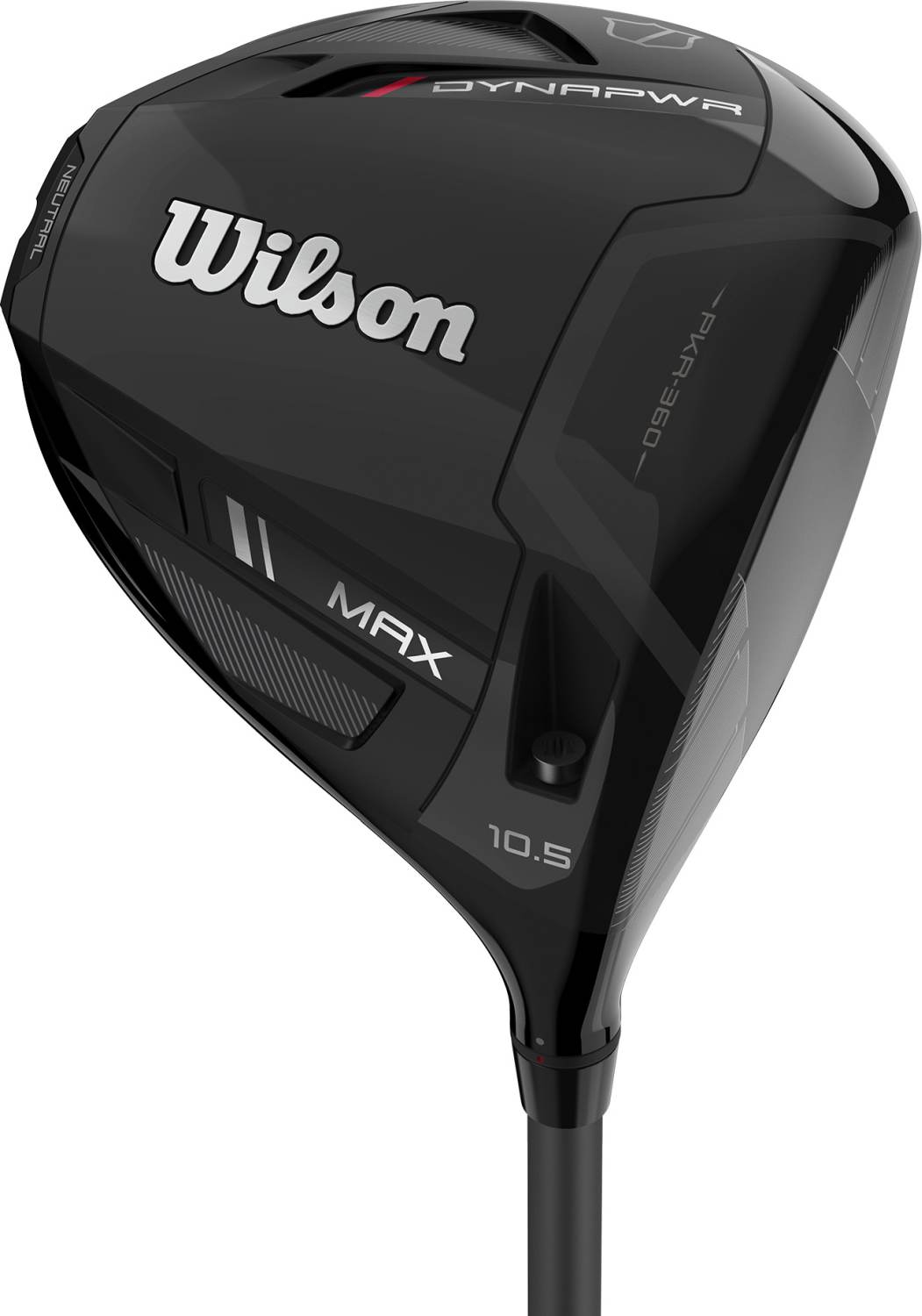 Dynapwr Max (2025) Herre Driver   Black   Højre   9.0°   Ust Mamiya Lin Q M40x Red 5 Regular F3 Grafit fra Wilson