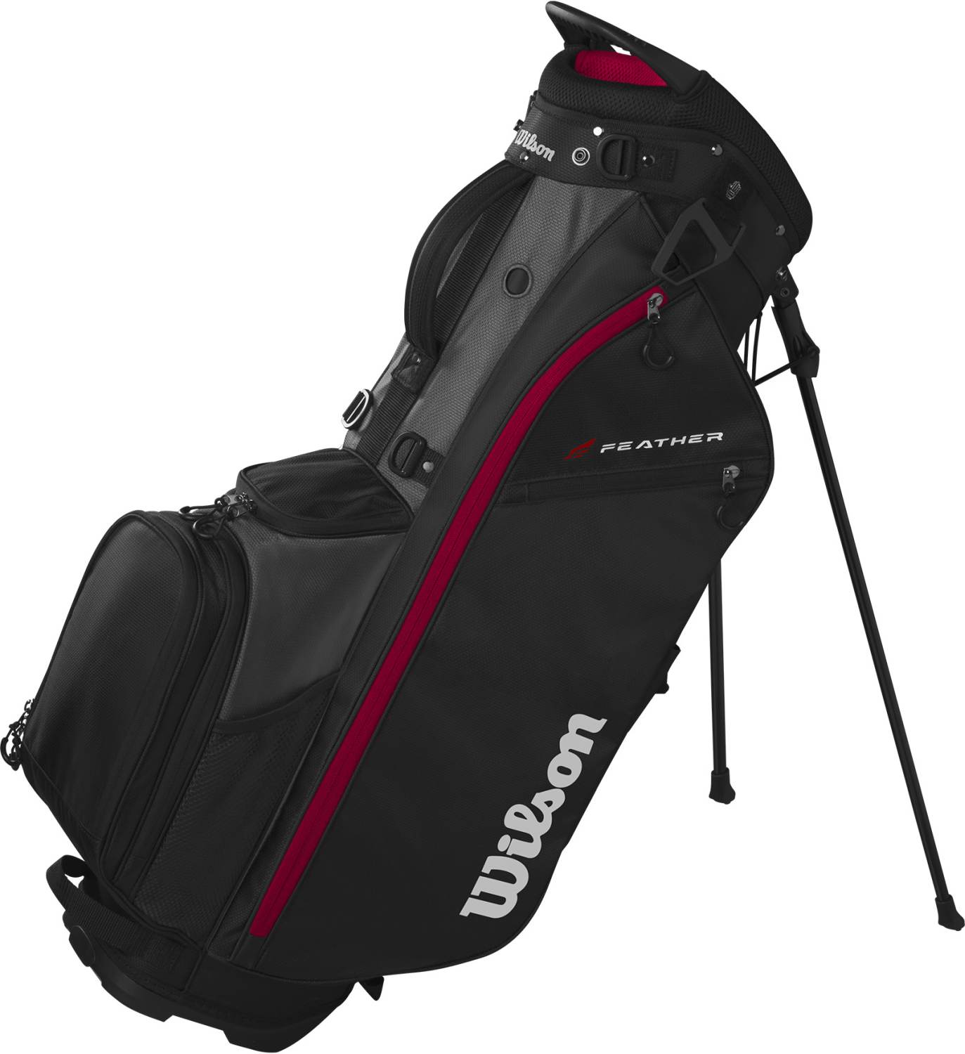 Feather (2025) Bærebag Black Grey Red fra Wilson