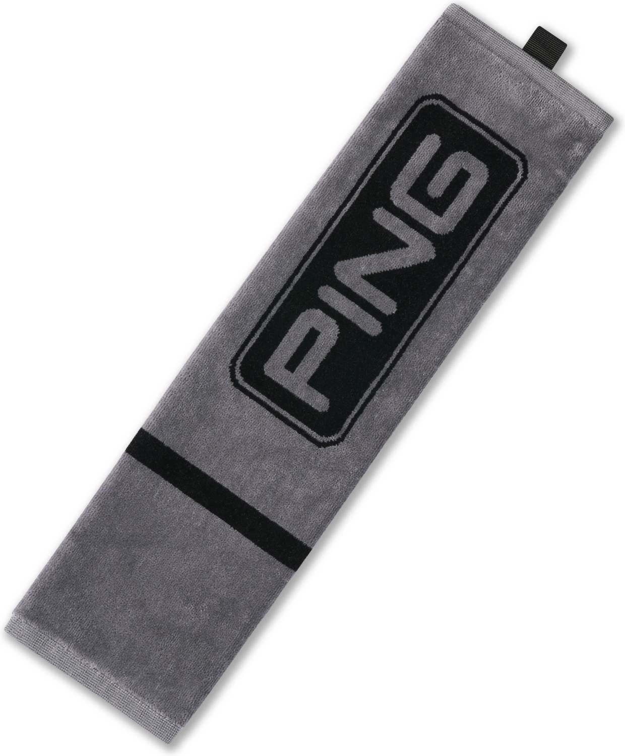 Trifold Dark Grey Black Håndklæde fra Ping