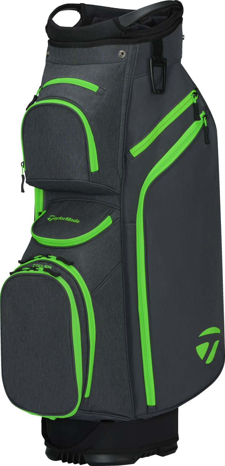 Cart Lite Vognbag   Grey Neon Green fra Taylormade
