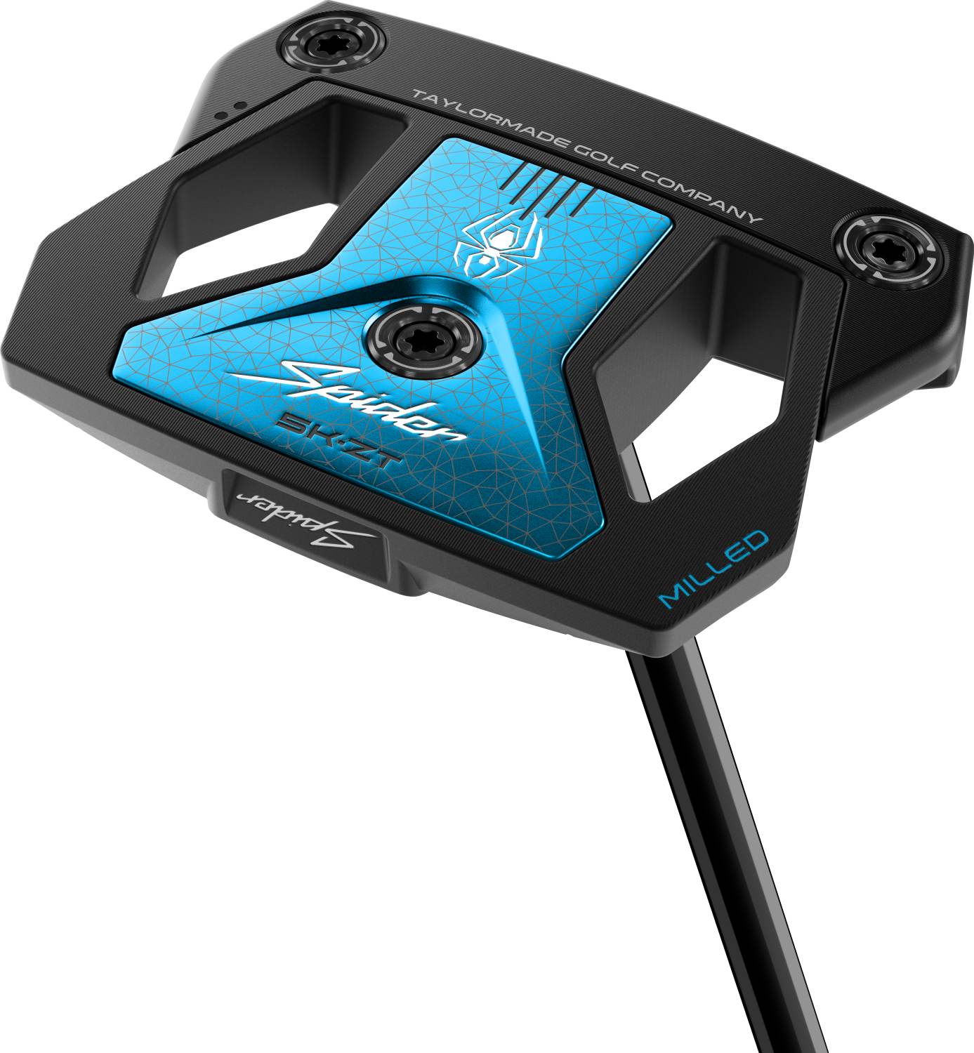 Spider Zt Counter Balance Straight Neck Putter Black Højre Str. 36" Spider Zt Cb 2.0 (2025) 2.0 Hvid Sort fra Taylormade
