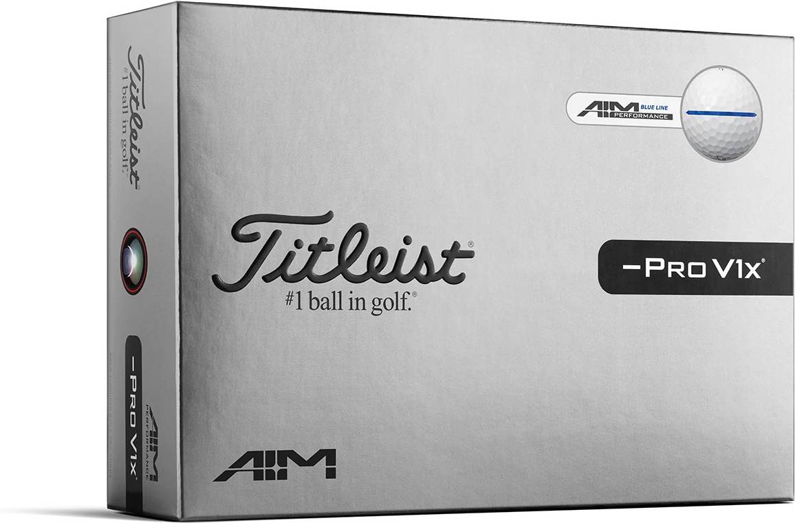 Pro V1x Left Dash Performance Alignment (2026) Golfbolde Blue fra Titleist