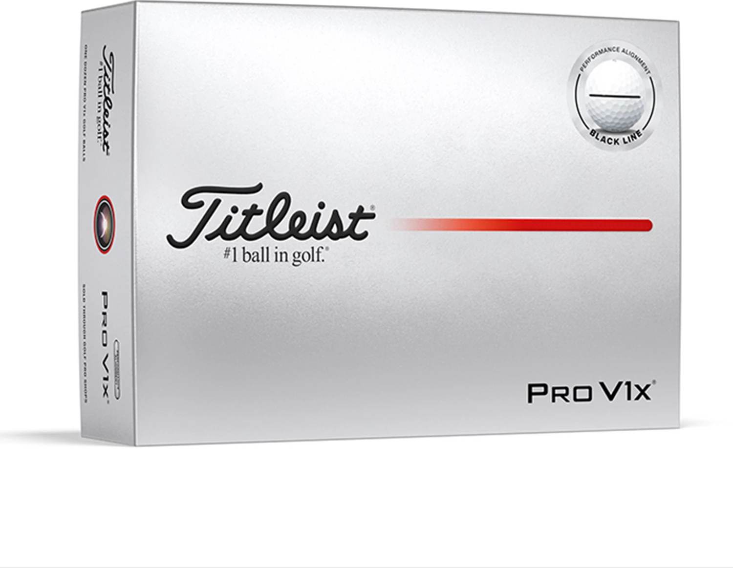 Pro V1x Performance Alignment (2025) Golfbolde Black fra Titleist
