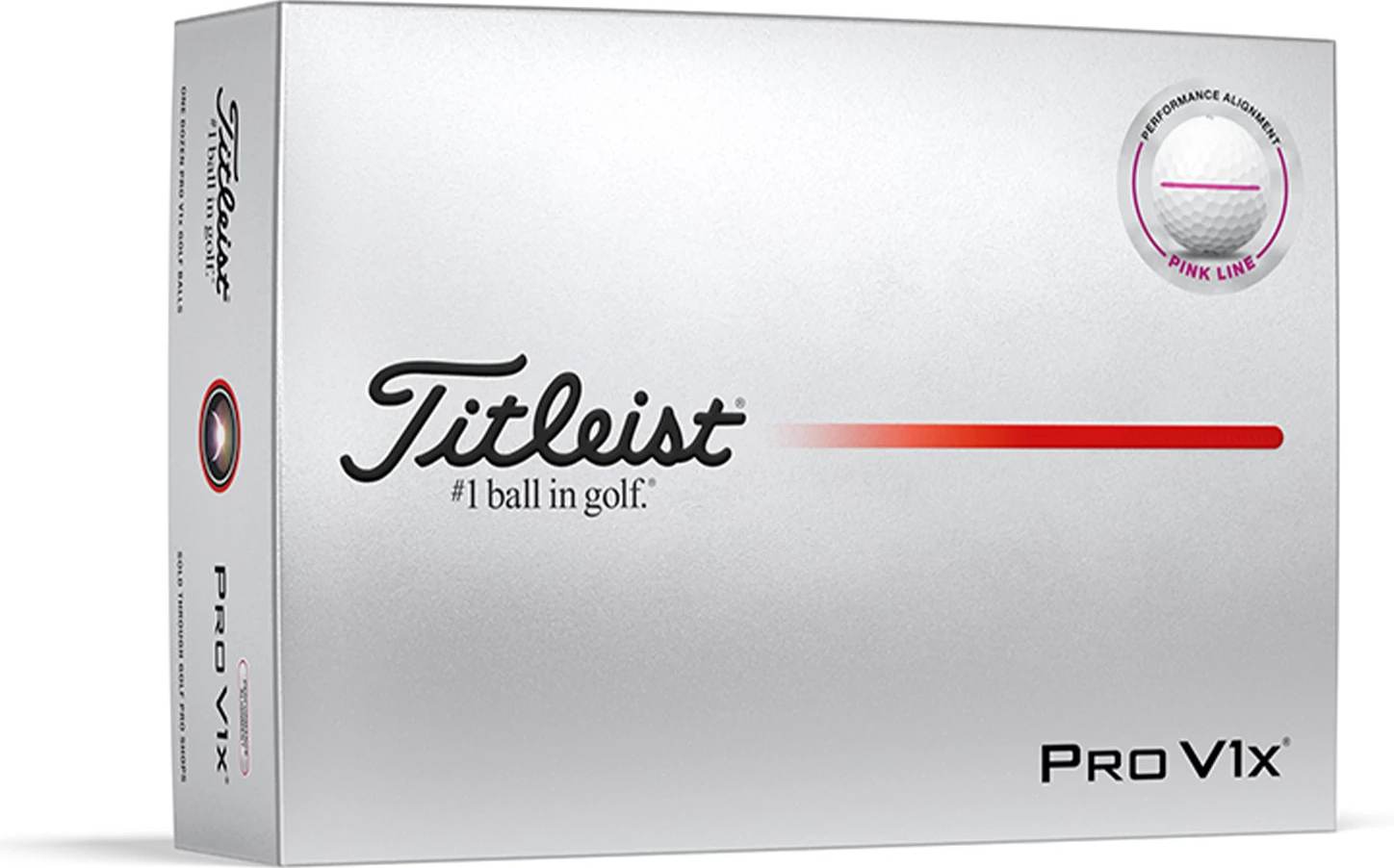 Pro V1x Performance Alignment (2025) Golfbolde Pink fra Titleist