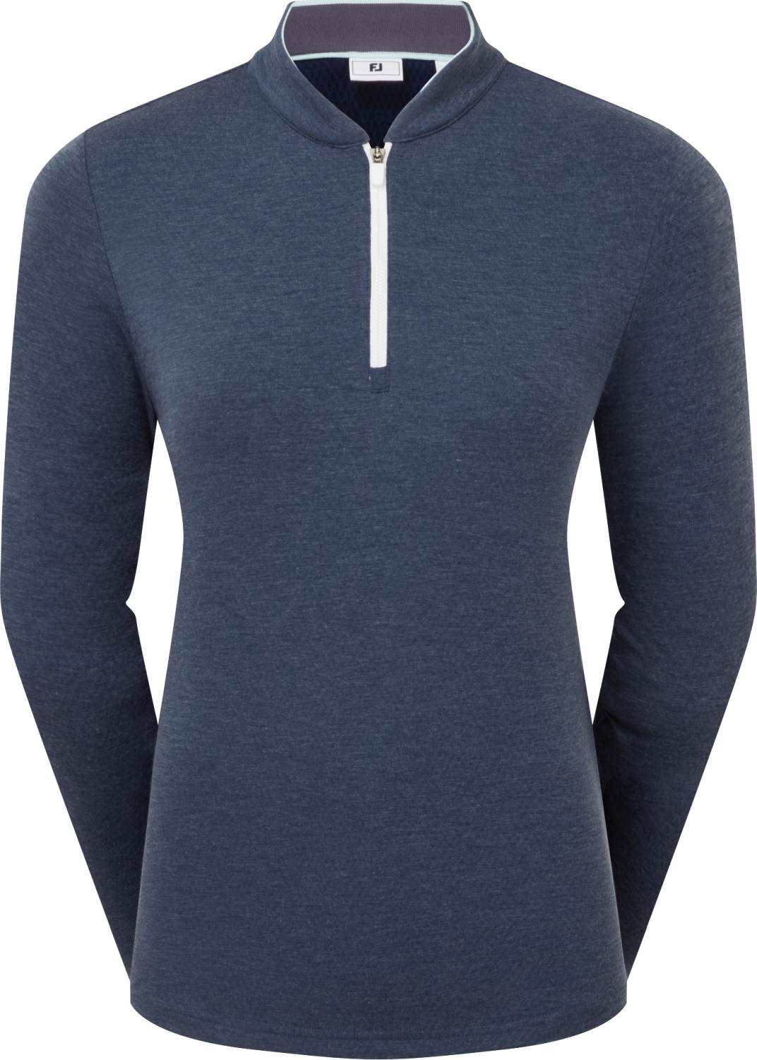 1 4 Zip Blade Collar Midlayer Dame Pullover   Navy   Str. L fra Footjoy