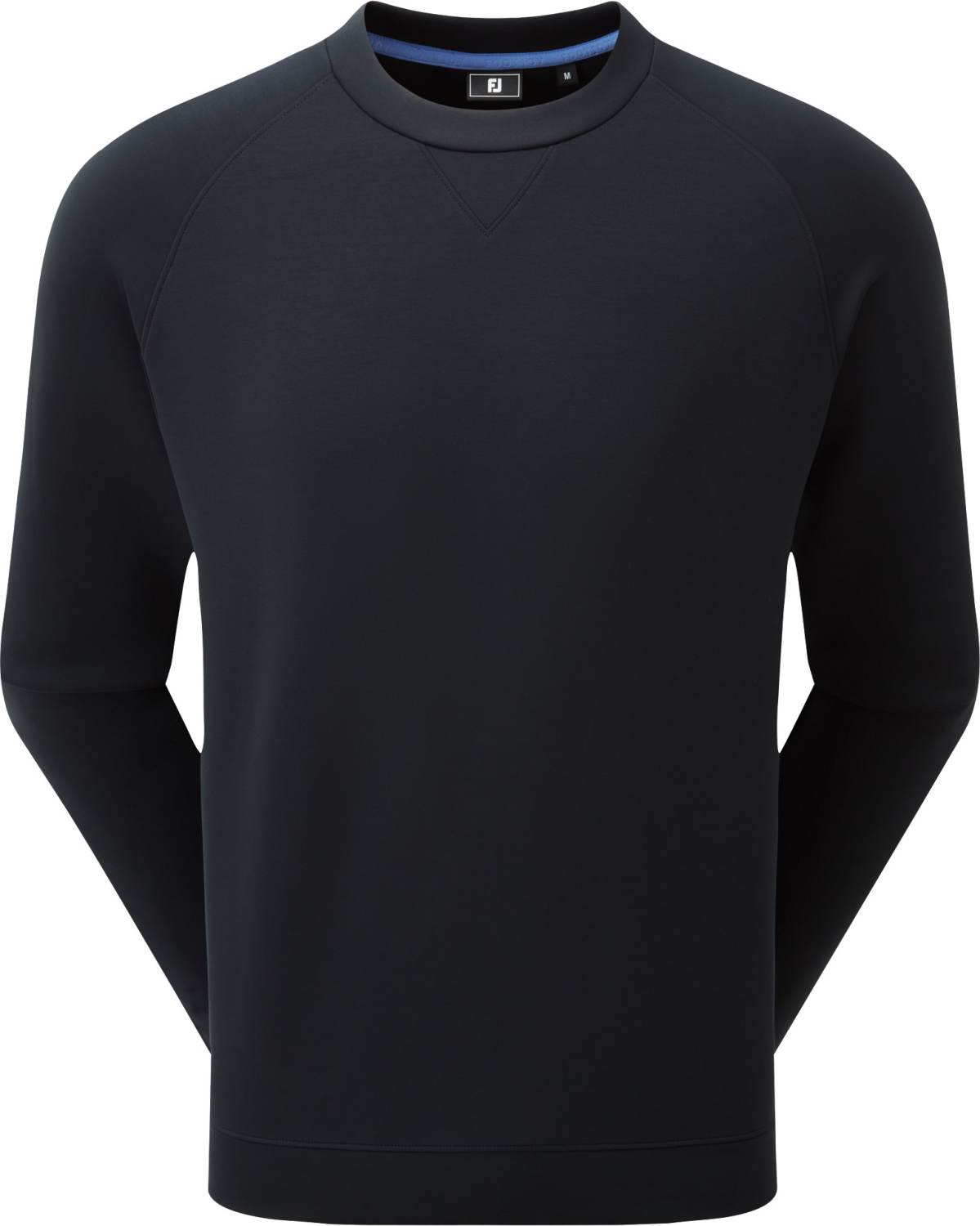 Crew Neck Sweatshirt Herre Pullover Black Str. Xx fra Footjoy