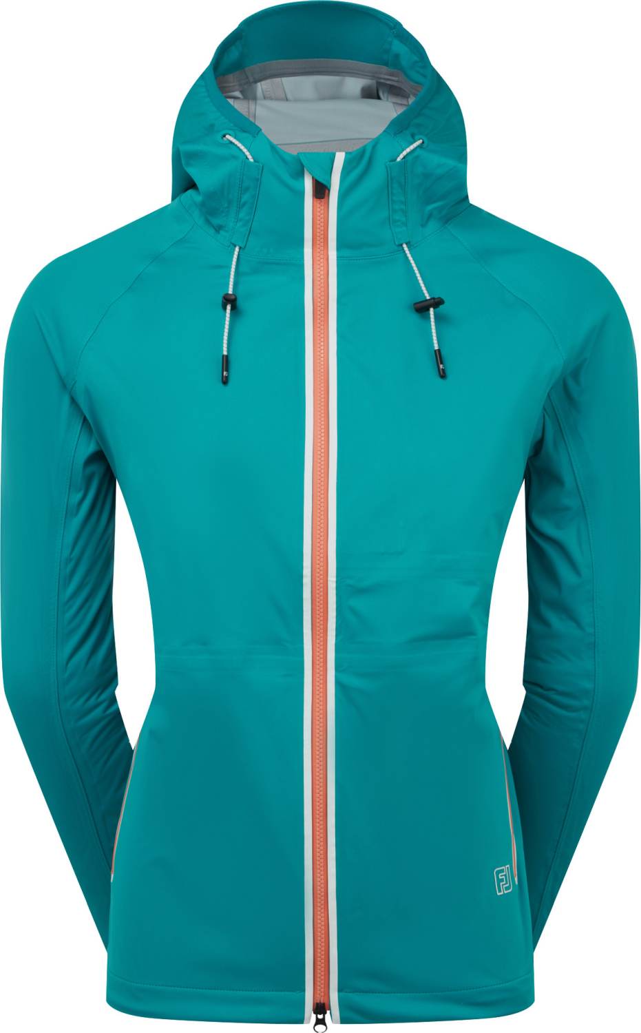 Hydroknit Dame Regnjakke Green Str. L fra Footjoy
