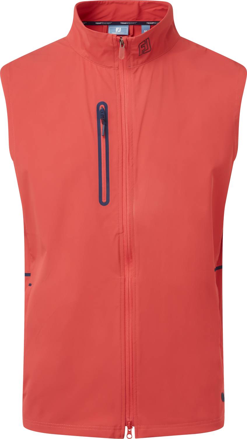 Tempo Herre Vest   Nantucket Red   Str. Xx fra Footjoy