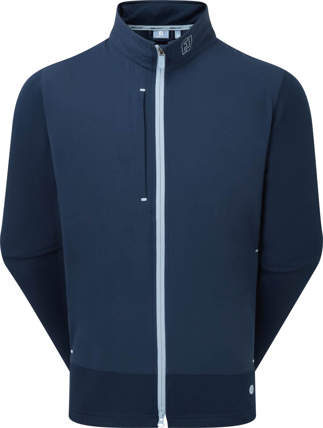 Tempo Hybrid Full Zip Herre Jakke Navy Str. Xx fra Footjoy