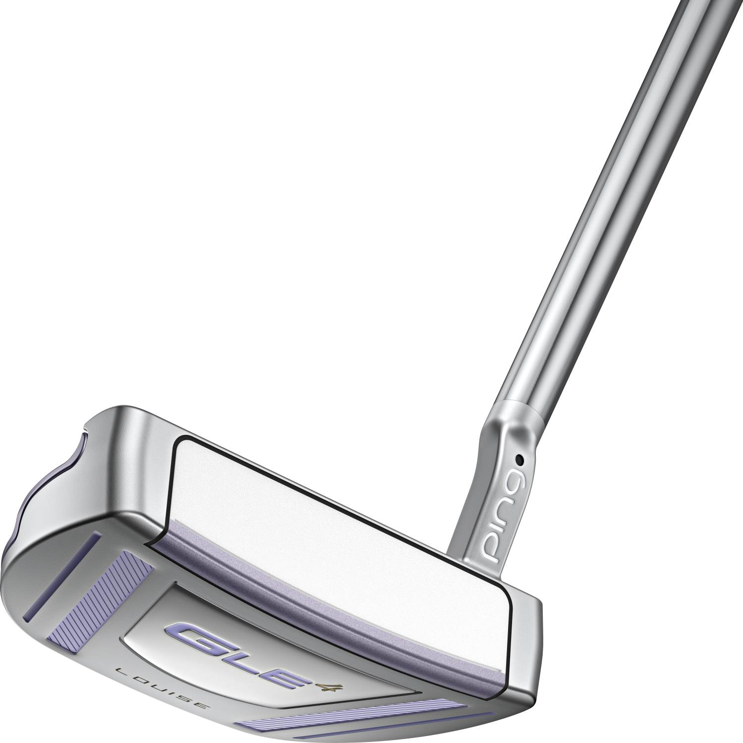G Le4 Louise Slant Neck Dame Putter   Lilla   Højre   Str. 33"     Pp58 Tour M Lilac (2026) Standard Lyserød fra Ping