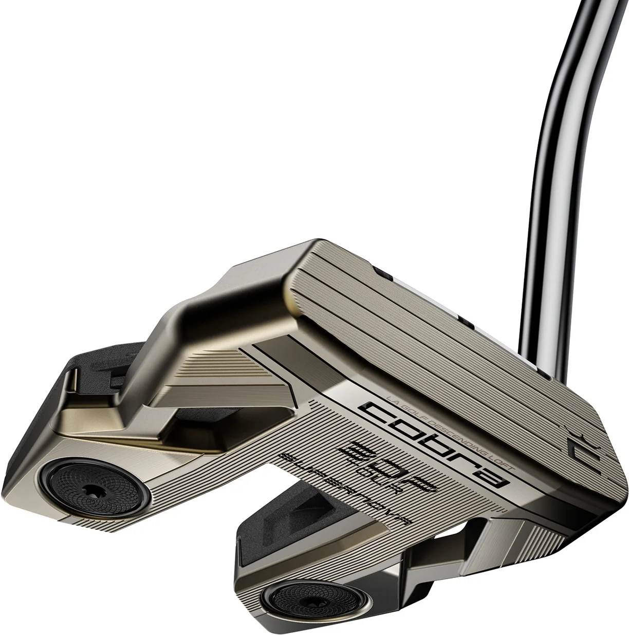 3dp Supernova Single Bend Neck Putter Gold Venstre Str. 34" Super Stroke Zenergy Gt (2026) 1.0 Sort fra Cobra