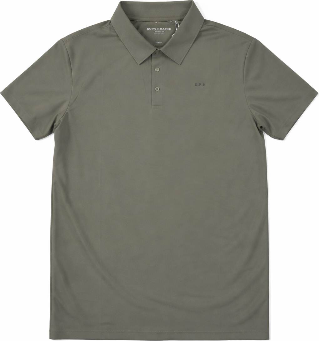 Golfy Herre Poloshirt   Castor Gray   Str. X fra Kopenhaken