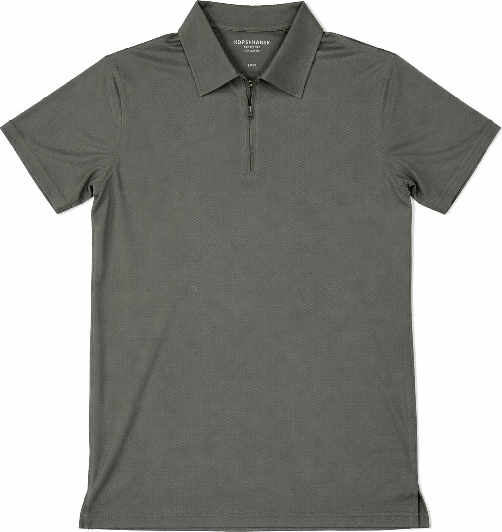 Golfy Structured Herre Poloshirt   Castor Gray   Str. X fra Kopenhaken