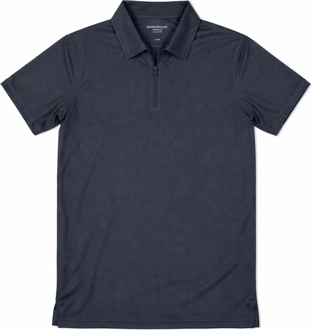 Golfy Structured Herre Poloshirt   Total Eclipse   Str. X fra Kopenhaken