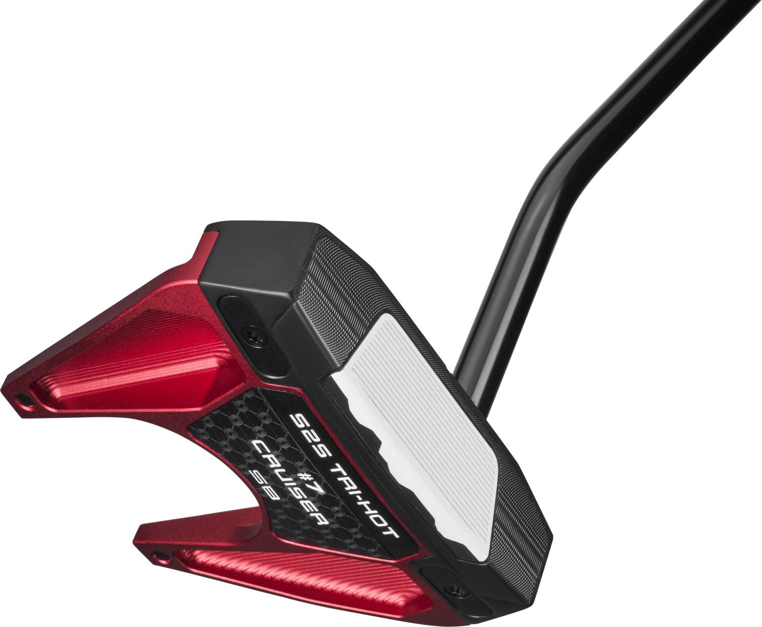 Square 2 Square Tri Hot Seven Cruiser Sb Single Bend Neck Putter Red Black Højre Str. 38" S2s Tri Hot Cruiser (2026) Standard Rød Sort fra Odyssey