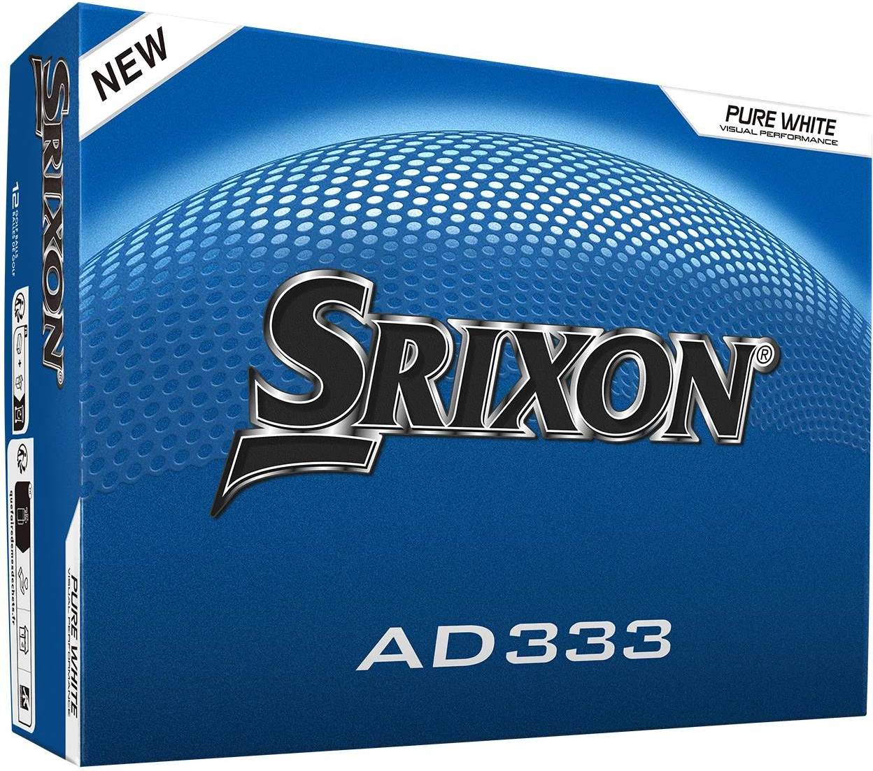 Ad333 (2026) Golfbolde   Hvid fra Srixon