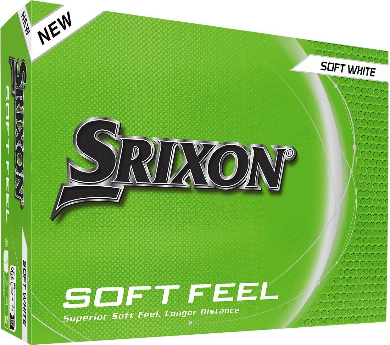 Soft Feel (2025) Herre Golfbolde Hvid fra Srixon