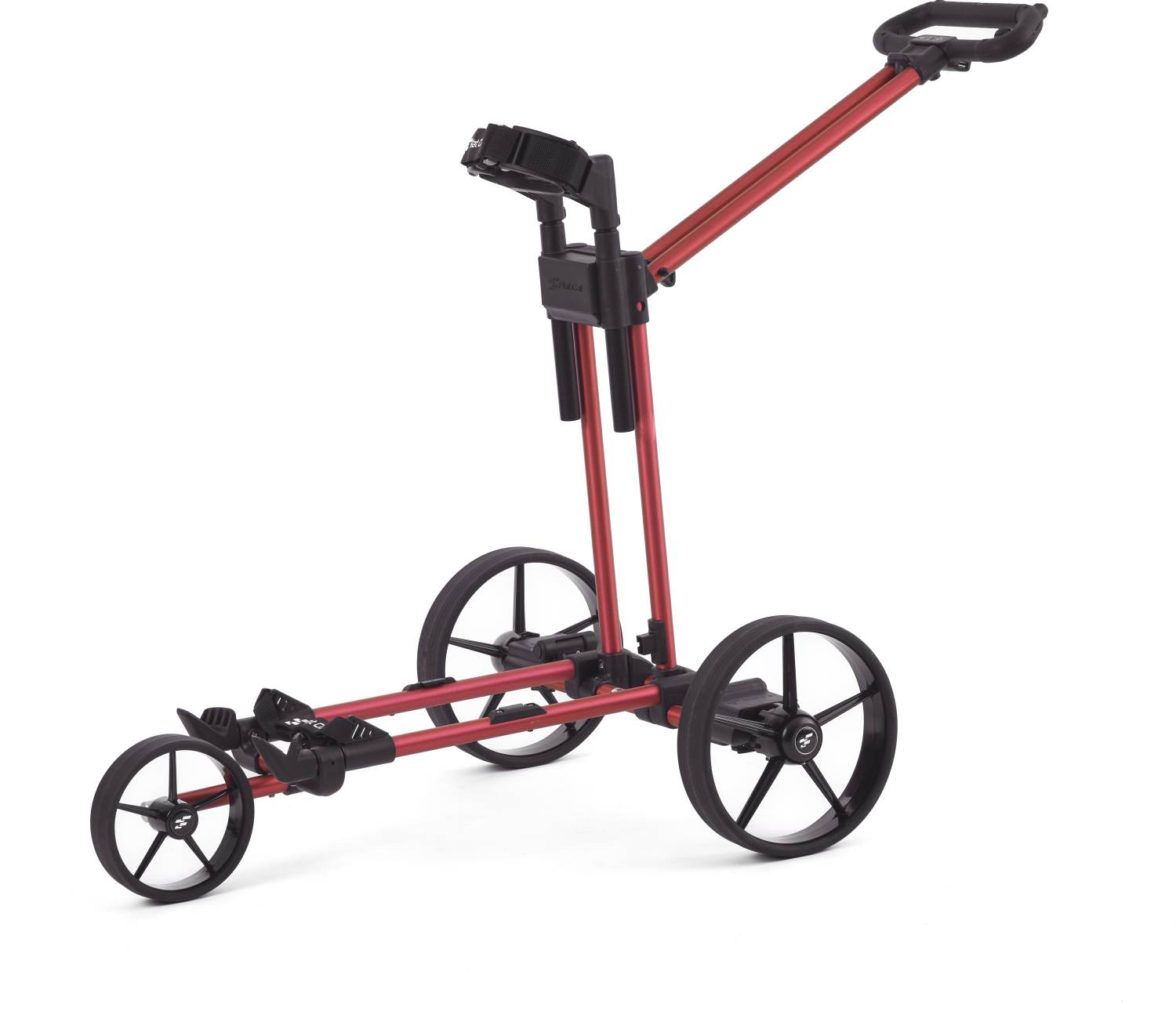 Gear Elektrisk Golfvogn   Red   36 Hullers Batteri fra Flat Cat