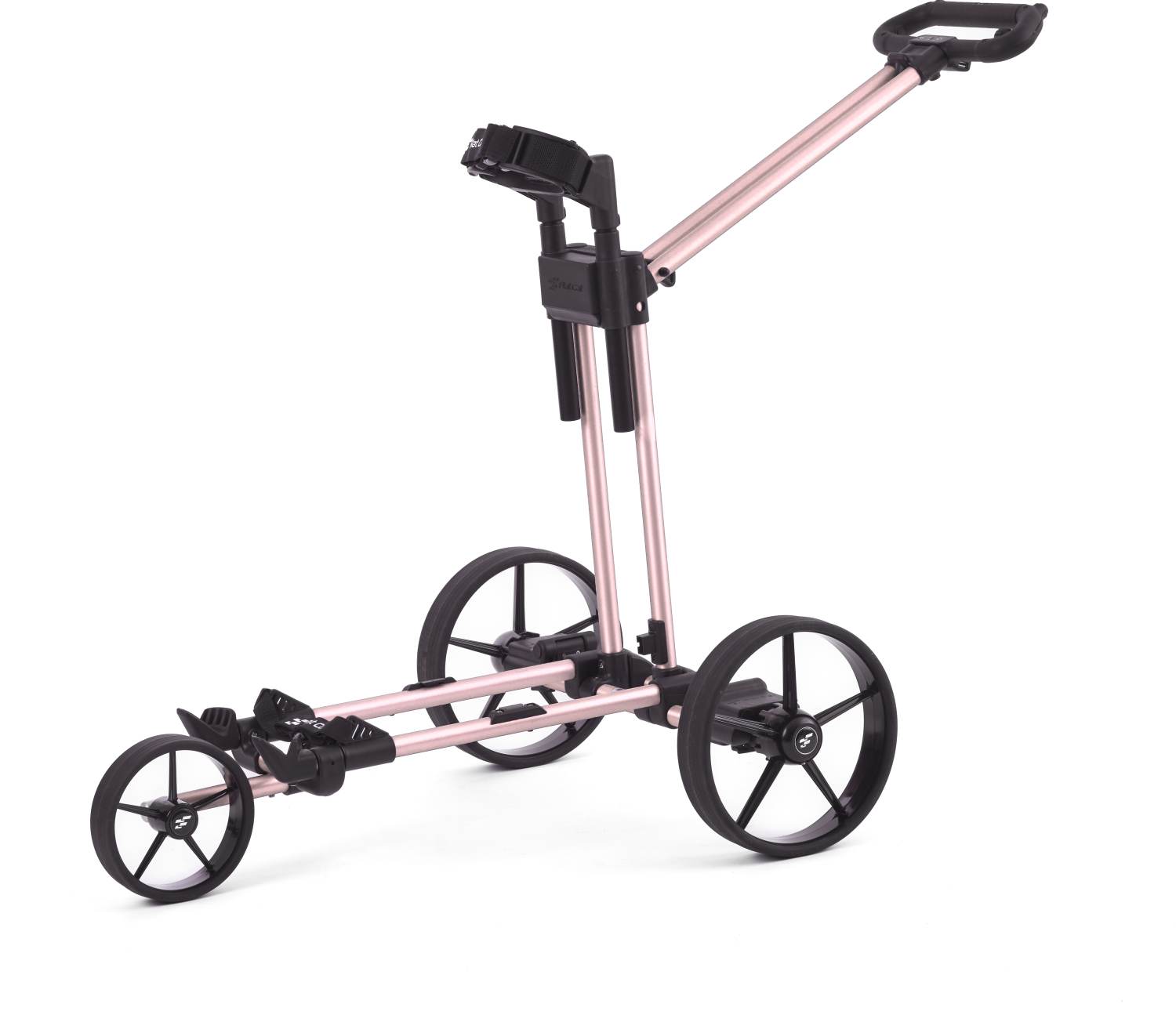 Gear Elektrisk Golfvogn   Rose   36 Hullers Batteri fra Flat Cat