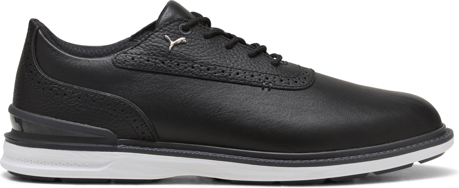 Avant 2.0 Vandtætte Herre Golfsko Uden Spikes     Black Flat Dark Gray Lemon Crush   Str. 44 1 2 Normal fra Puma