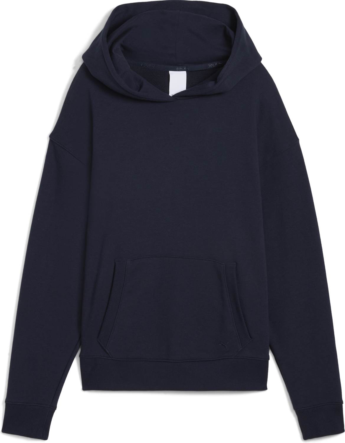 Cloudspun Fleece Hoodie Dame Pullover Deep Navy Str. L fra Puma