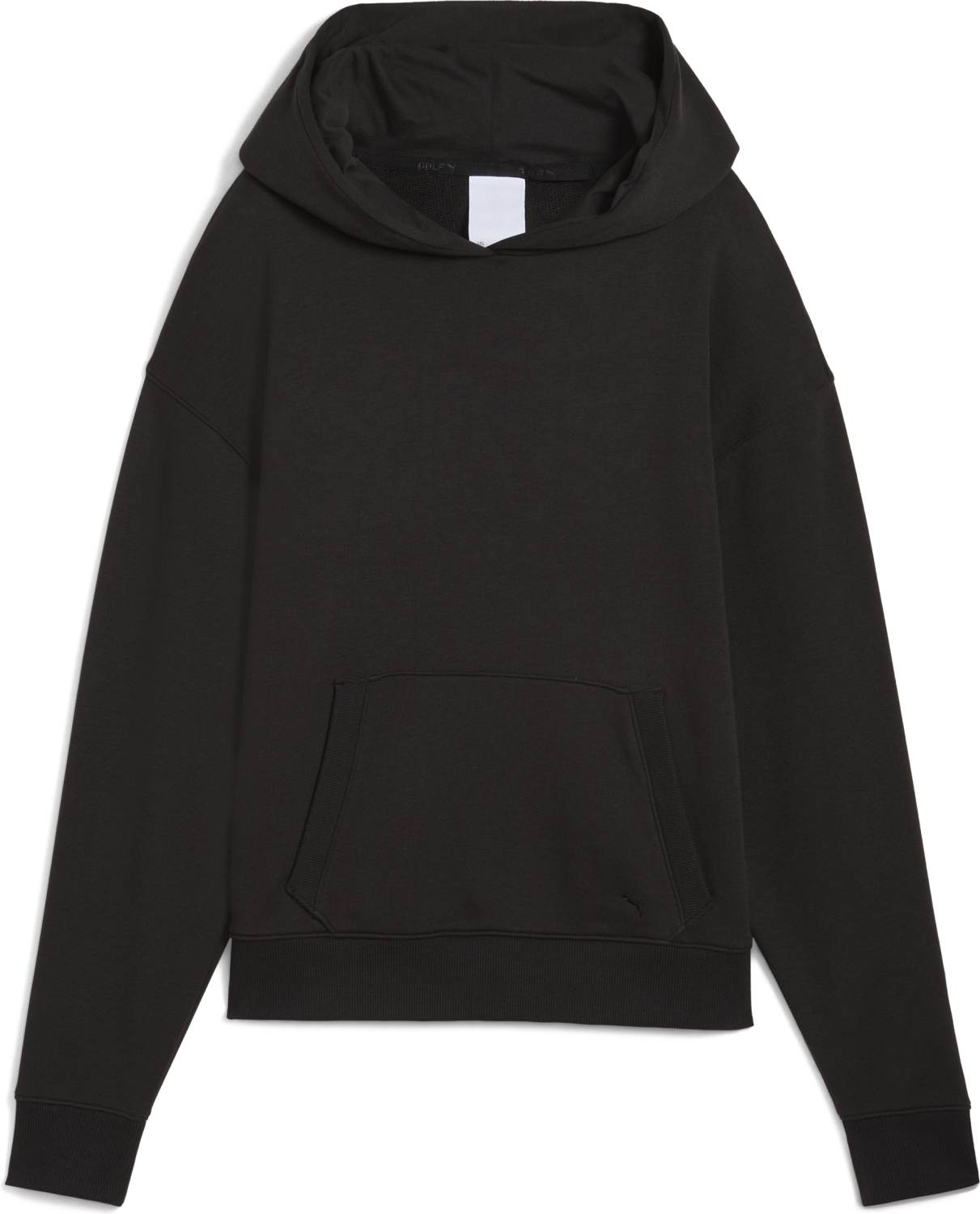 Cloudspun Fleece Hoodie Dame Pullover Black Str. L fra Puma