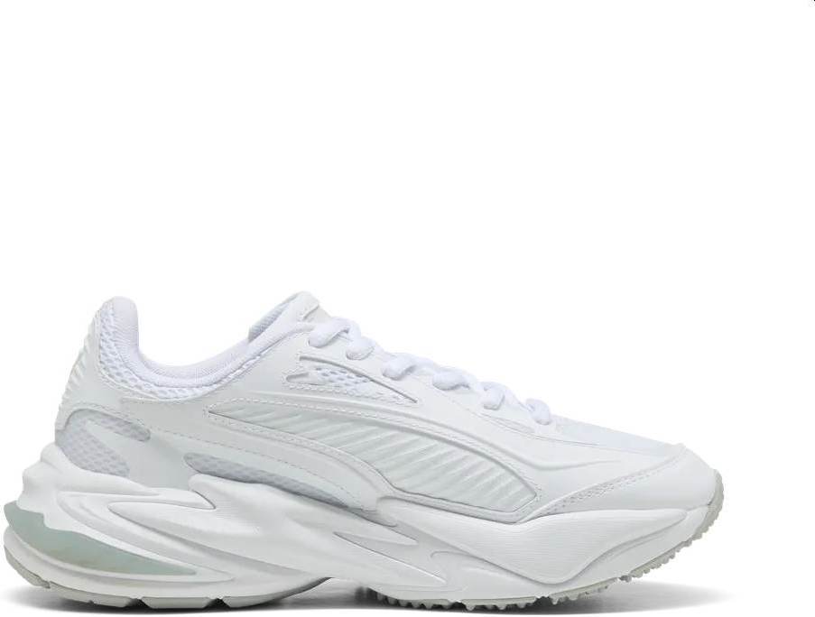 Gs Surge Womens Vandtætte Dame Golfsko Uden Spikes White White Ash Gray Str. 36 Normal fra Puma