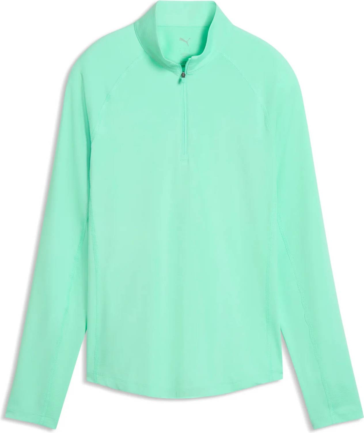 You V Solid 1 4 Zip Dame Pullover Mint Jelly Str. L fra Puma