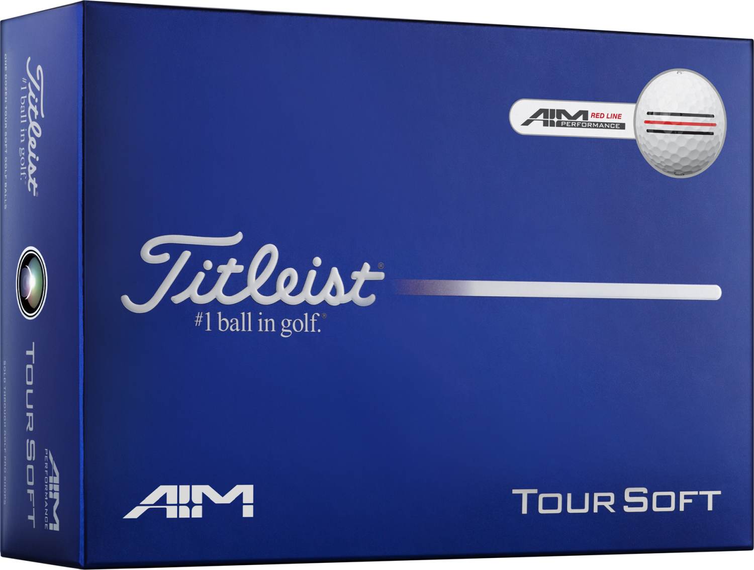 Tour Soft Aim (2026) Golfbolde   Red fra Titleist