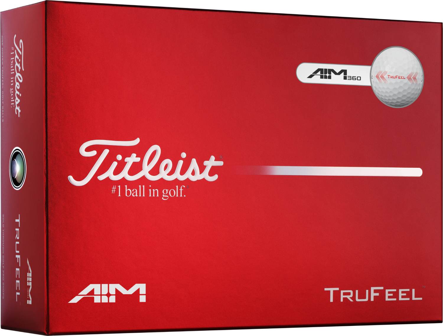 Trufeel Aim (2026) Golfbolde   Red fra Titleist