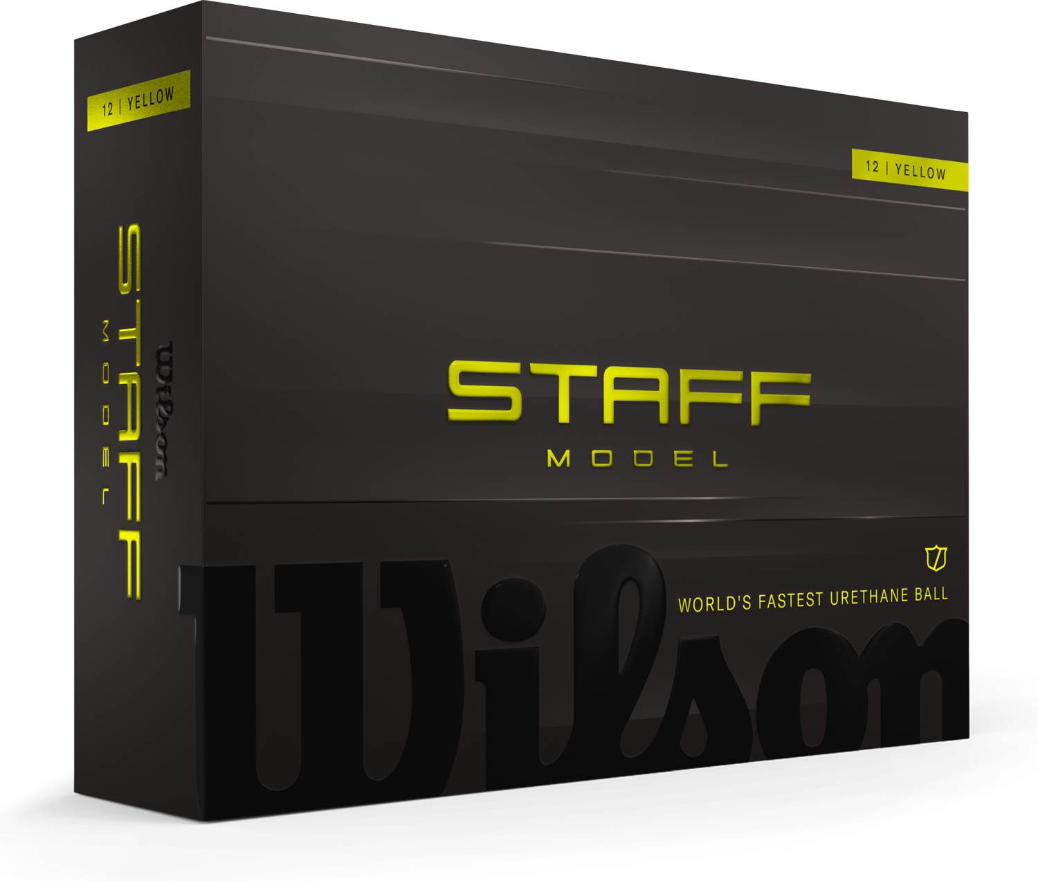 Staff Model Golfbolde Yellow fra Wilson
