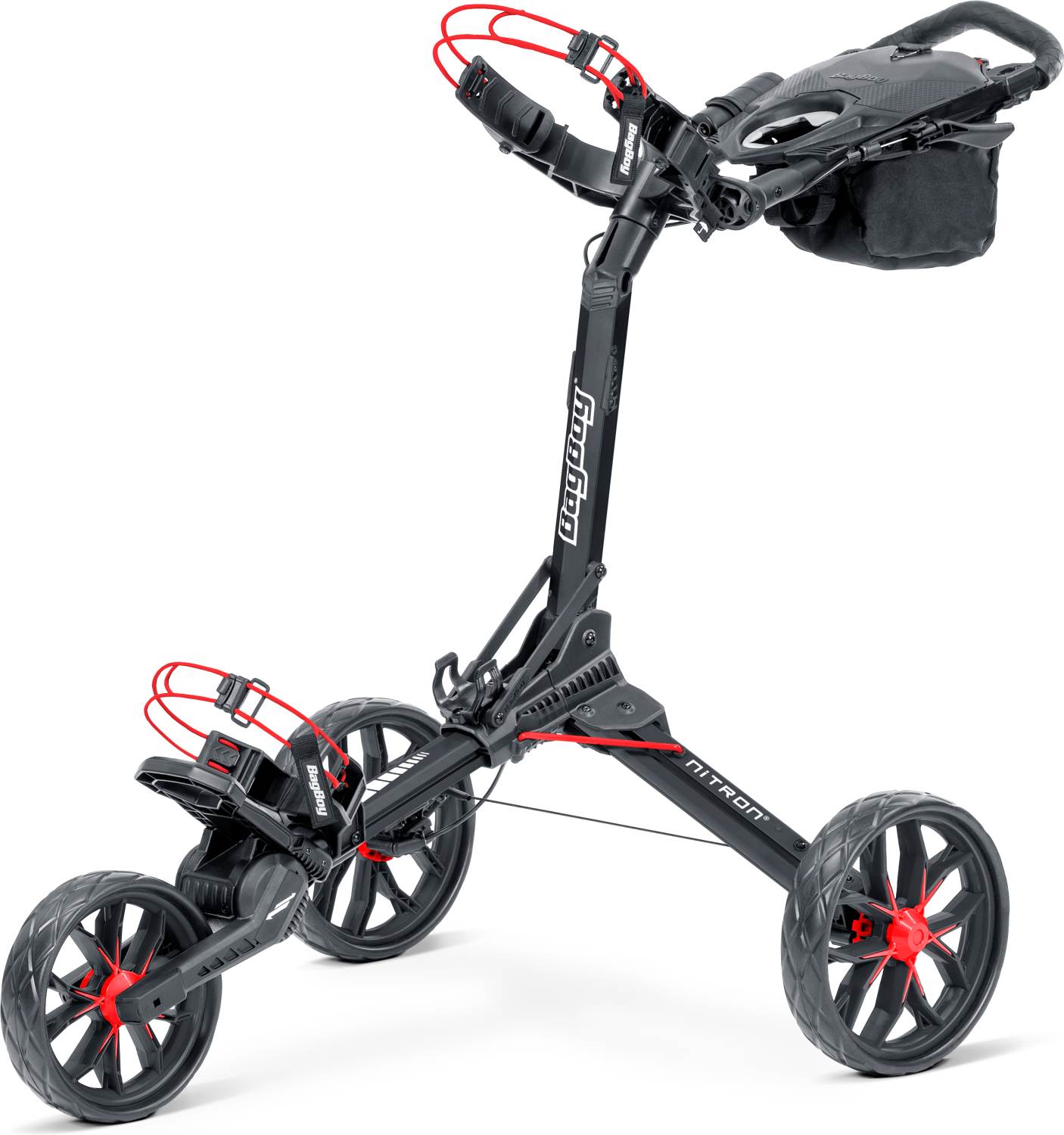 Nitron Golfvogn Black Red fra Bagboy