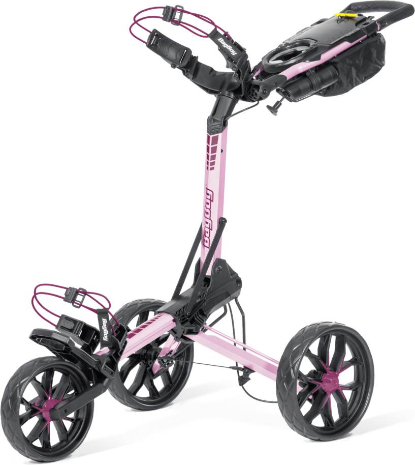 Slimfold Golfvogn Pink Wine fra Bagboy