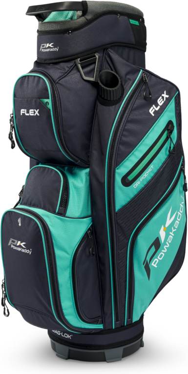 Flex Vognbag Grey Teal fra Powakaddy